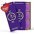 Ignite Chocolate Bars - Premium Blueberry flavor Chocolate Squares for Couples - 60% Cocoa, Vegetarian - Crafted with Epimedium and Maca Root for a Delightful Experience - Box of 3