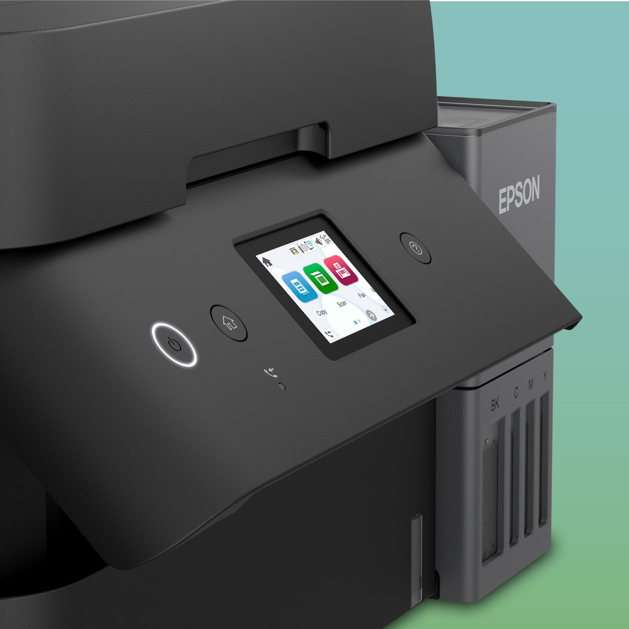 Epson EcoTank ET-4955 A4-Multifunktionsdrucker mit Wi-Fi & AirPrint Tintentank, automatischem Dokumenteneinzug, Duplexdruck, Scannen, Kopieren & Fax, bis zu 3 Jahre Tinte im Lieferumfang enthalten 6