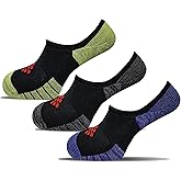 True Energy Women's Hidden No Show Socks - Running Socks with Compression + Infrared - 3 Pairs