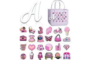 OVOEAGLET Bogg Bag Letter Charms，Alphabet Lettering Accessories Bogg Charms Compatible with Bogg Bag, Insert Decorative Letter Bag Charms for Bogg Bag