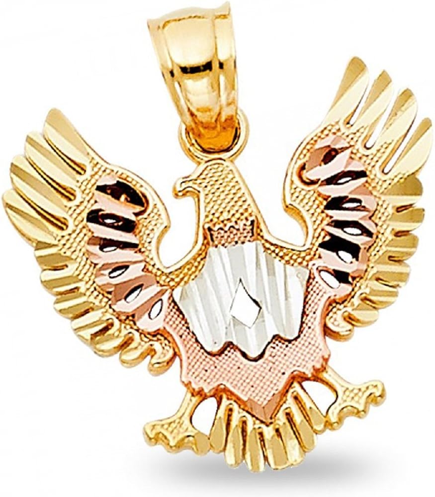 White Gold Eagle Pendant Hotsell, 55 