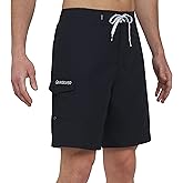 Quiksilver Men's Swimwear Regular Fit Fixed Waist UPF 50 Quick Dry Board Shorts (32-40)