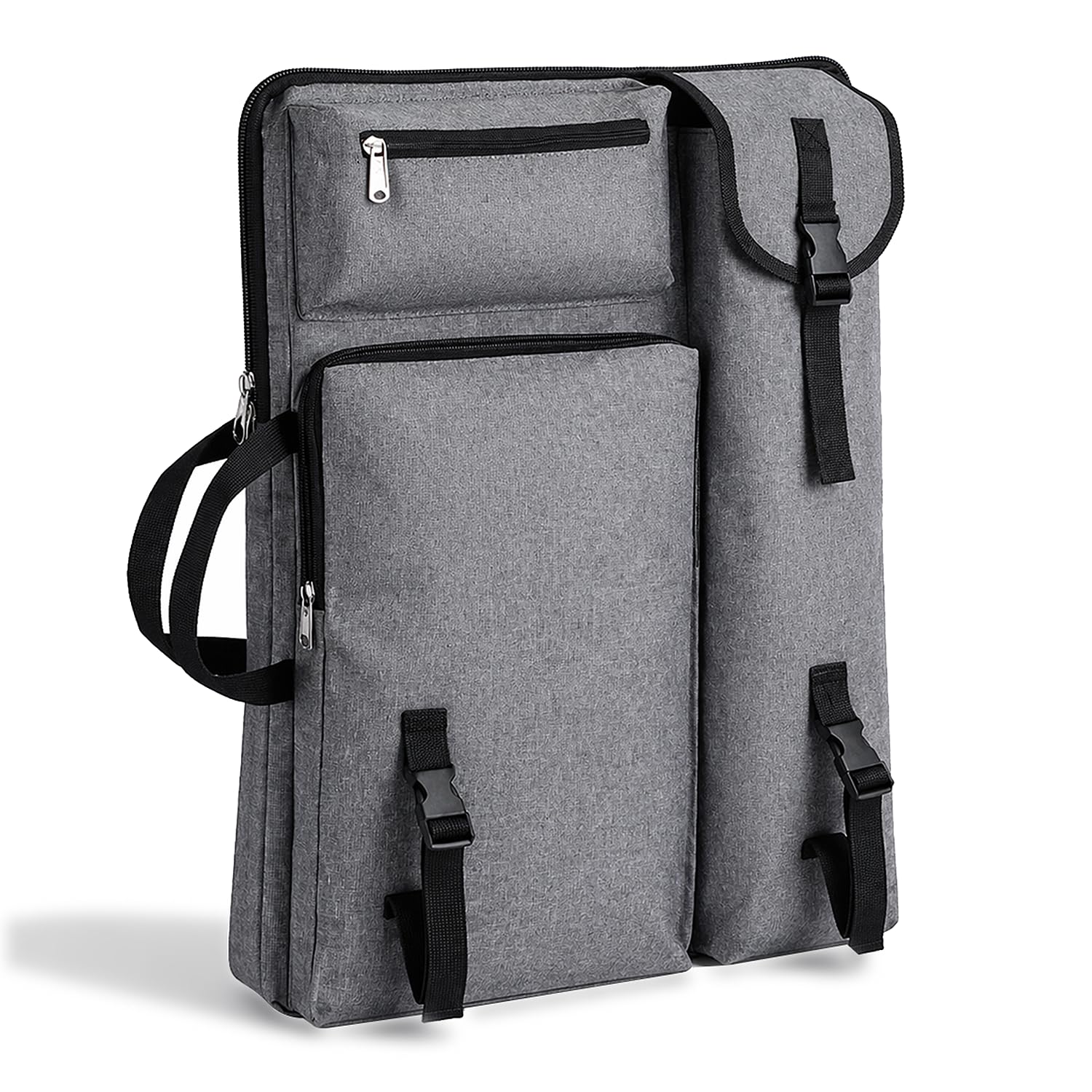 MEIJMJIA YMTECH Large Artist Backpack Portfolio Bag for Art Supplies, Canvas Drawing Storage, Sketch Board Case with Multiple Pockets – Travel & School Art Bag