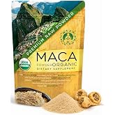 Zen Spirit Maca Root Powder Organic - Peruvian Root Premium Grade Superfood (Raw) - USDA &amp; Vegan Certified - 1 Bag (8oz) - Perfect for Breakfast, Smoothies, Baking &amp; Ice Cream.
