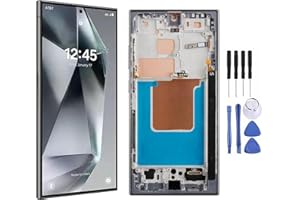 For Samsung Galaxy S24 Ultra LCD Screen Replacement,LCD Display Touch Screen Digitizer Assembly with Repair Tools, Compatible