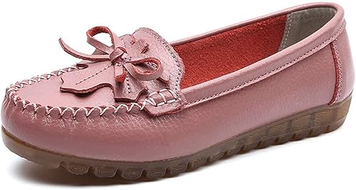Amazon Byyi レディース 蝶結び飾り モカシン シューズ フラット ローファー 白の靴 スリッポン 運転靴 歩きやすい 婦人靴 レディース安全靴 ママシューズ 柔らかい カジュアル 母の日 プレゼント ドライビング シューズ 滑り止め 通勤 通学 モカシン