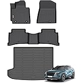 Binmotor-Floor Mats with Cargo Liner for Hyundai Tucson 2016-2021, Tucson All Weather Car Floor Mats, Cargo Mat Liners Accessories for Hyundai Tucson