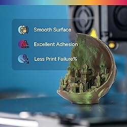 OVERTURE Easy PLA 1.75mm 3D Printer Filament, 1kg