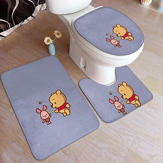 Amazon バスルームラグセット3ピースくまのプーさんとピグレット滑り止めバスマットu字型輪郭ラグトイレふたカバーホームホテル用50 X 80 Cm 浴室足ふきマット ホーム キッチン オンライン通販 Amazon バスルームラグセット3ピースくまのプーさんとピグレット滑り止めバスマットu字型輪郭ラグトイレふたカバーホームホテル用50 X 80 Cm 浴室足ふきマット ホーム キッチン オンライン通販