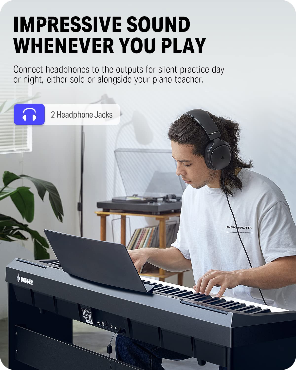 Digital Piano Key Weighted