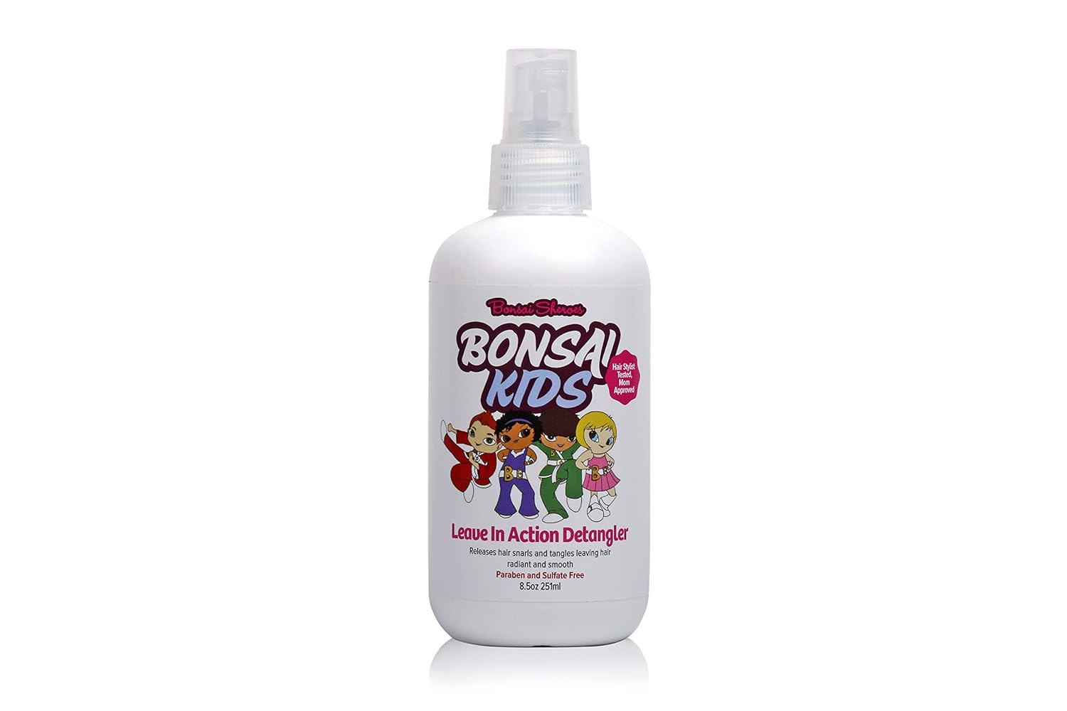 Bonsai Kids Hair Care Leave In Action Detangler, 8.5 Ounce