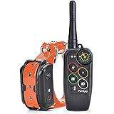 PetSpy M686 Premium Dog Training Shock Collar for Dogs with Vibration, Shock and Beep, Rechargeable and Waterproof E-Collar R