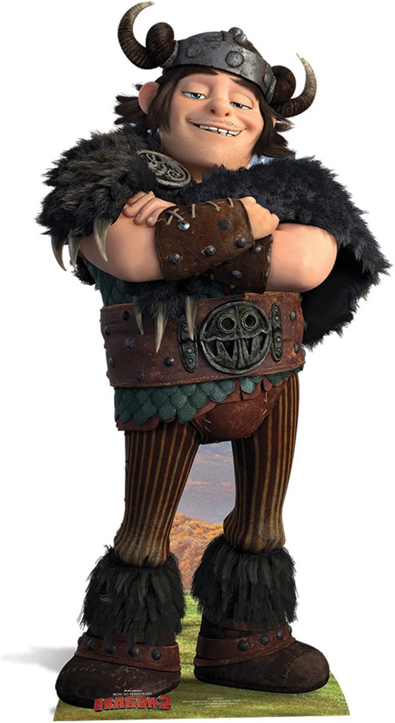 How To Train Your Dragon Life Size Cutout of Fishlegs Amazon.co.uk