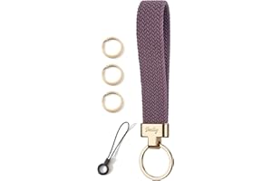 SENLLY Wristlet Lanyard, Stretchy Keychain Holder, Original Elastic Anti-Drop Design Keyring
