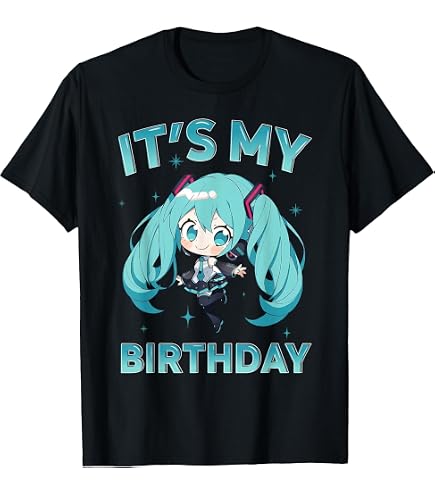 Amazon.com: heroclubhouse.com Hatsune MikuT-Shirt Anime Gift