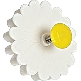 Bakelicious Daisy Plunger Cutter, White , 2.25 x 3.5 x 3.5 inches