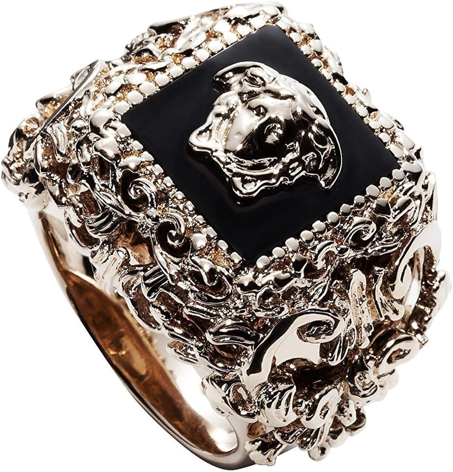 versace barocco ring