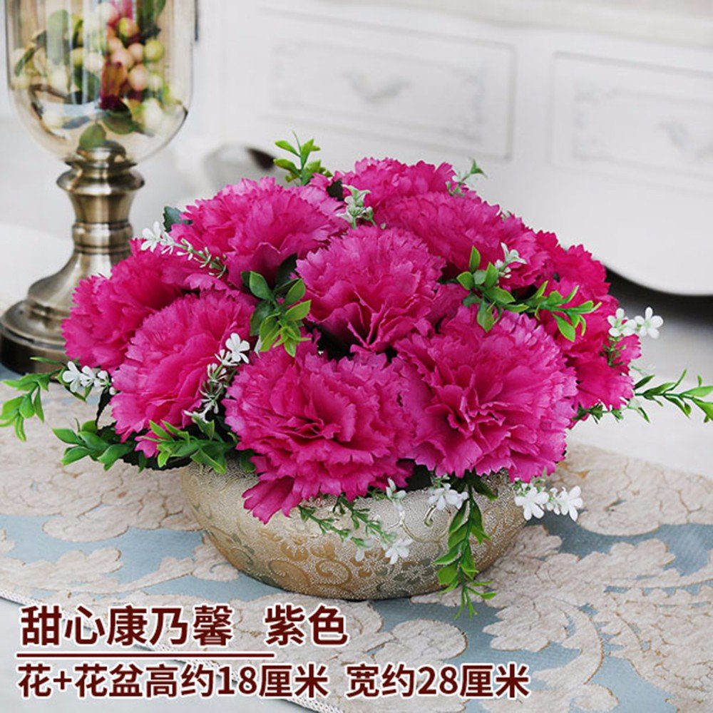 Amazon Com Situmi Artificial Fake Flowers European Style Plastic