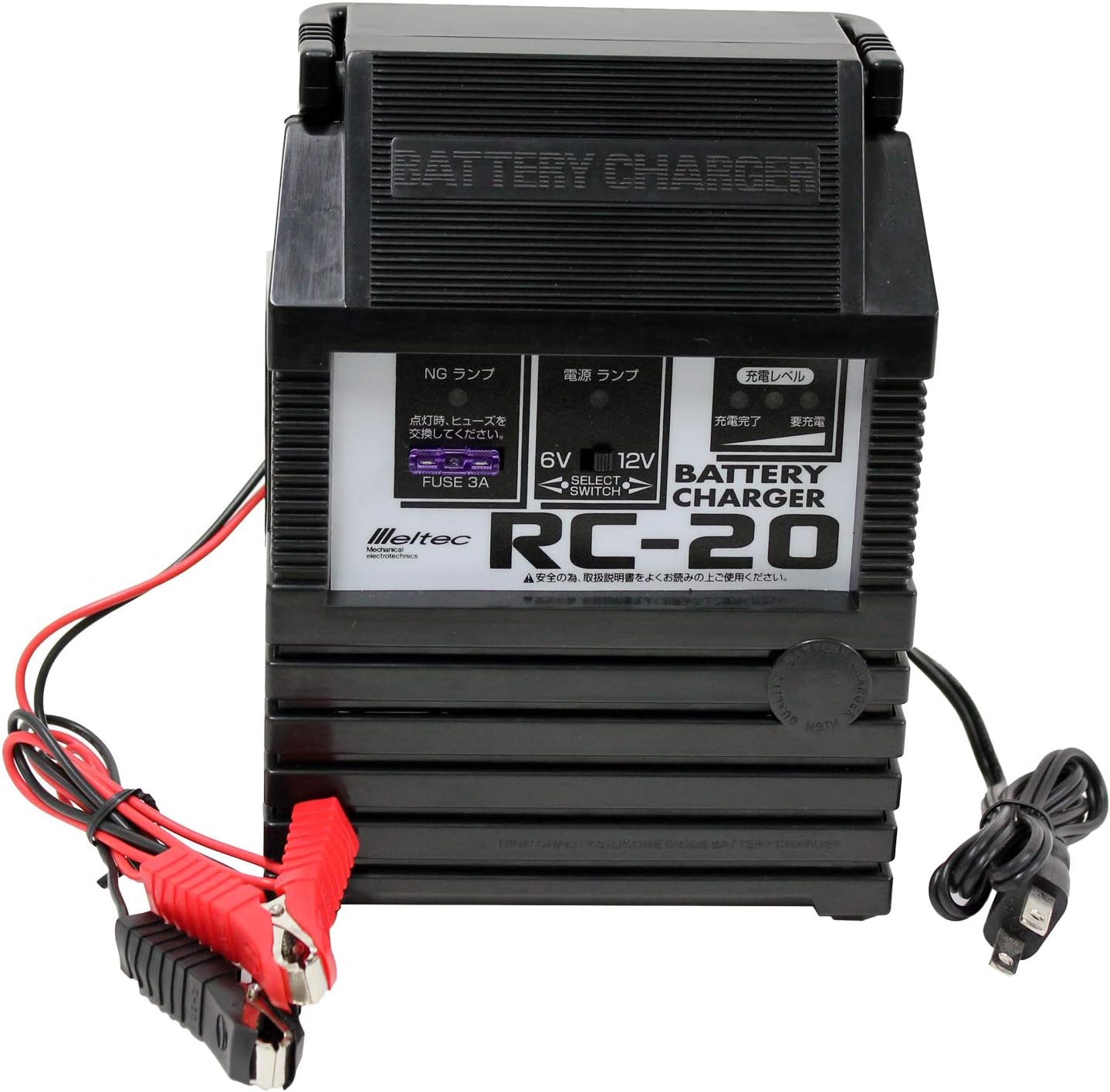 Amazon メルテック バッテリー充電器 軽自動車 小型農機 正式pse取得 Dc6v 12v 開放型バッテリー用 定格2a Meltec Rc カーバッテリー充電器 車 バイク Amazon メルテック バッテリー充電器 軽自動車 小型農機 正式pse取得 Dc6v 12v 開放型バッテリー用 定格2a Meltec Rc カーバッテリー充電器 車 バイク
