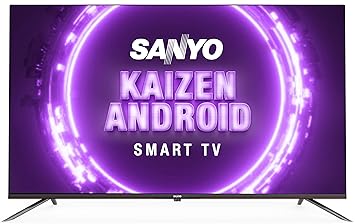 Sanyo 123 cm (49 inches) Kaizen Series 4K Ultra HD Smart Certified Android IPS LED TV XT-49A082U (Black) (2019 Model)