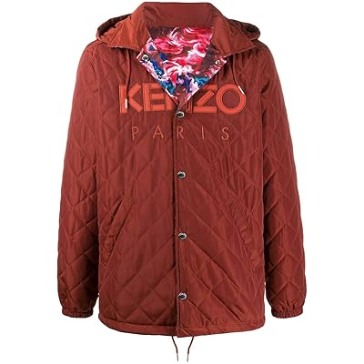 Kenzo Mens Orange Outerwear Jacket Fall Winter 19 Kuwait Ubuy - Main Image