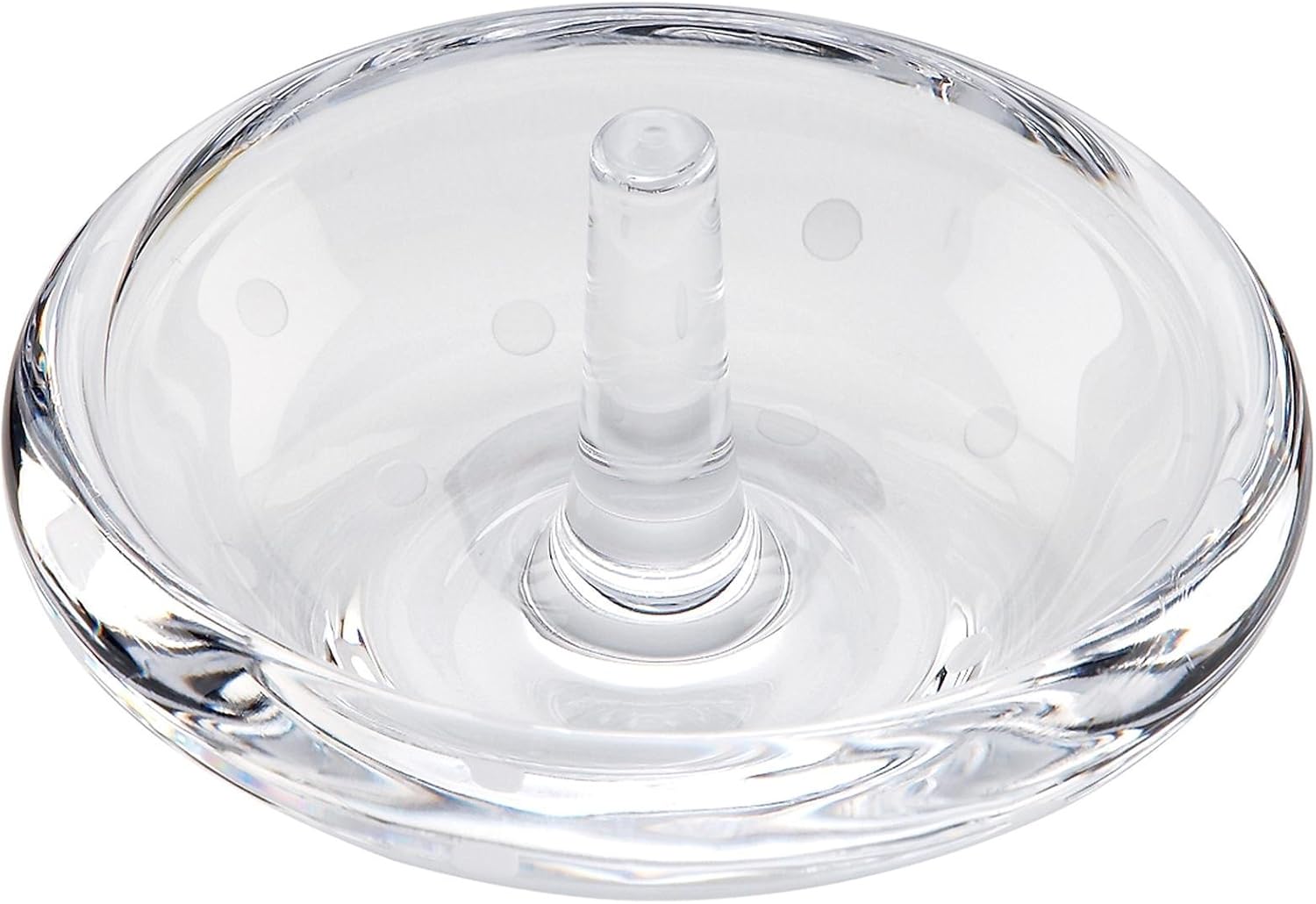 Kate Spade Larabee Dot Ring Holder, Clear: Home & Kitchen