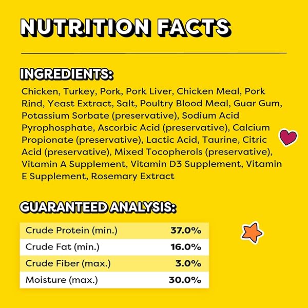 TEMPTATIONS MEATY MIXUPS CAT TREATS WITH CHICKEN & TURKEY, 4.12 OZ. POUCH
