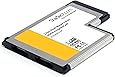StarTech.com 2 Port Flush Mount Express Card 54mm eSATA II Controller Adapter Card ECESATA254F