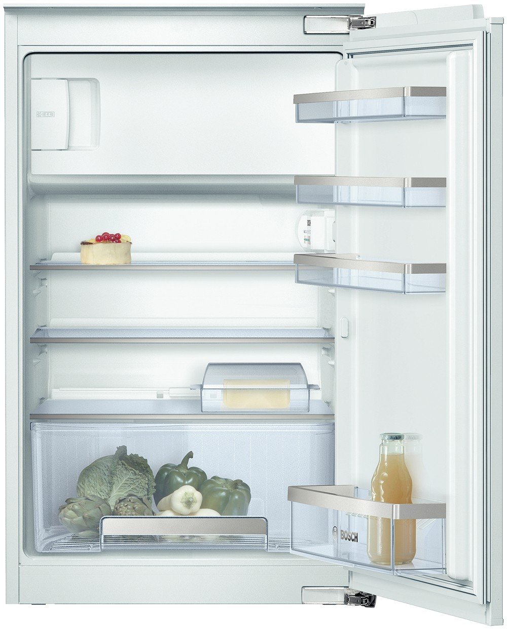 Bosch KIL18A61 - Nevera combi (Integrado, Color blanco, Derecho ...