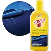 Scratch Out Liquid Car Scratch Remover &amp; One-Step Polishing Compound, 7 oz | For Light Scratches, Corrects Swirl Marks &amp; Restores Glossy Finish to Dull Paint, Car Detailing Essential, Clear Coat Safe
