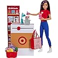 Barbie Toys, Skipper Doll and Target First Jobs Set with Checkout Stand Featuring Working Conveyor Belt and 9 Additional Accessories