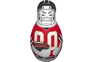 Fremont Die NFL Arizona Cardinals Bop Bag Inflatable Tackle Buddy Punching Bag, Standard: 40" Tall, Team Colors