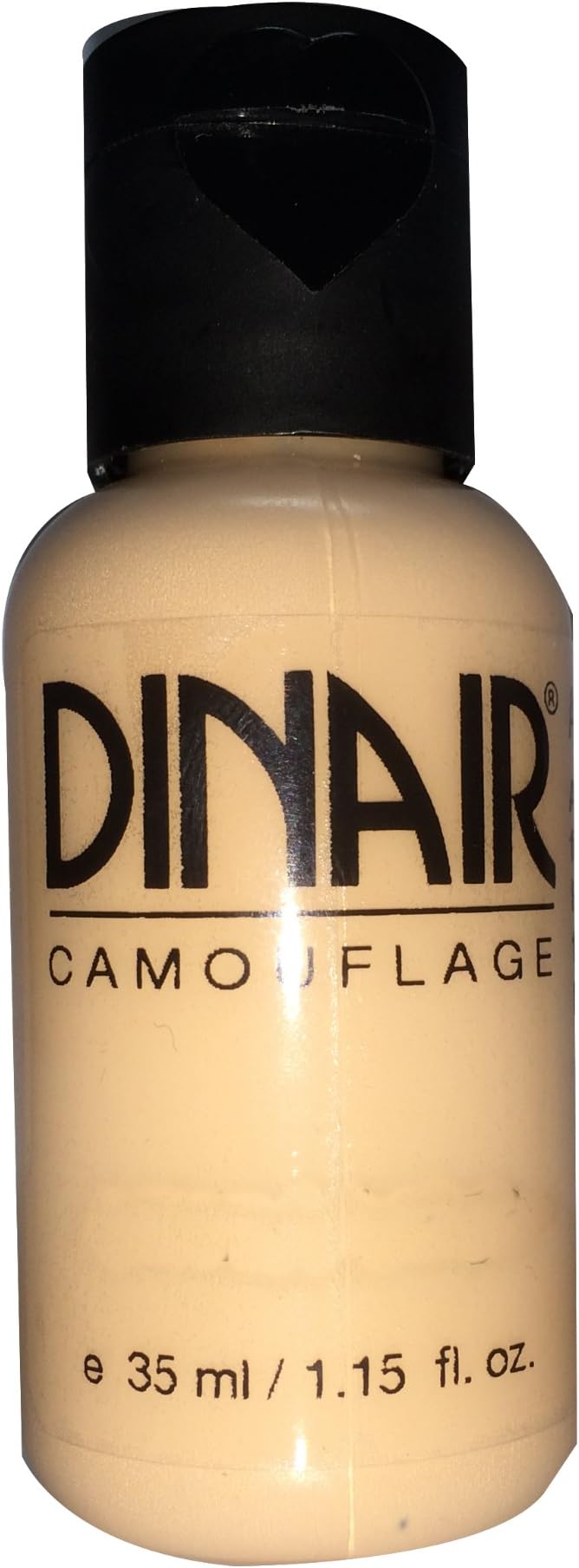 DINAIR PARAMEDICAL MAKEUP - COVER ACNE, ROSACEA, SCARS, PSORIASIS, TATTOO, FACELIFT - LIGHT GOLDEN BEIGE - 1.15 oz.