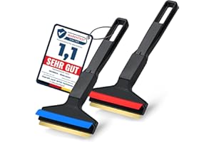 L & P CAR DESIGN L&P Car Design A053-2 Set of 2 Pieces ice Scraper Murska 210mm ice Scraper Brass Scraper 90mm from Finland