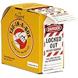 SmartSign Pack of 100 “Danger - Locked Out, Do