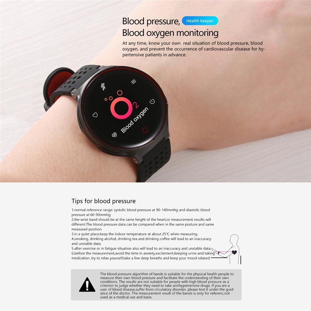 Smartwatch Fitness Reloj deportivo Pulsera Pantalla en color ...