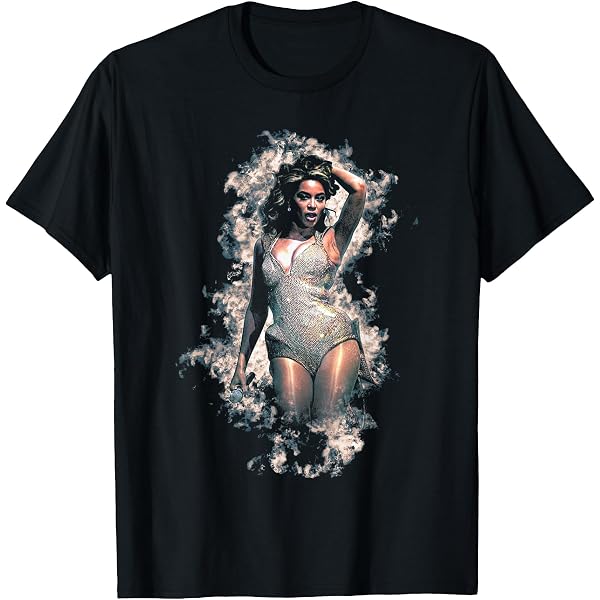 Beyonce Silver Dress 2009 Premium T-Shirt : Clothing, Shoes & Jewelry