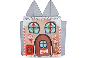 Couch Swag Play Panel for Childrens Foam Sofa Kids Couch (Santa's Workshop)