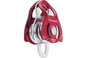 C.A.M.P. Unisex Adult Dryad Pulley, Red/Silver, One Size