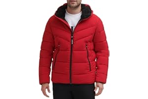 Calvin Klein Mens Hooded Stretch Jacket