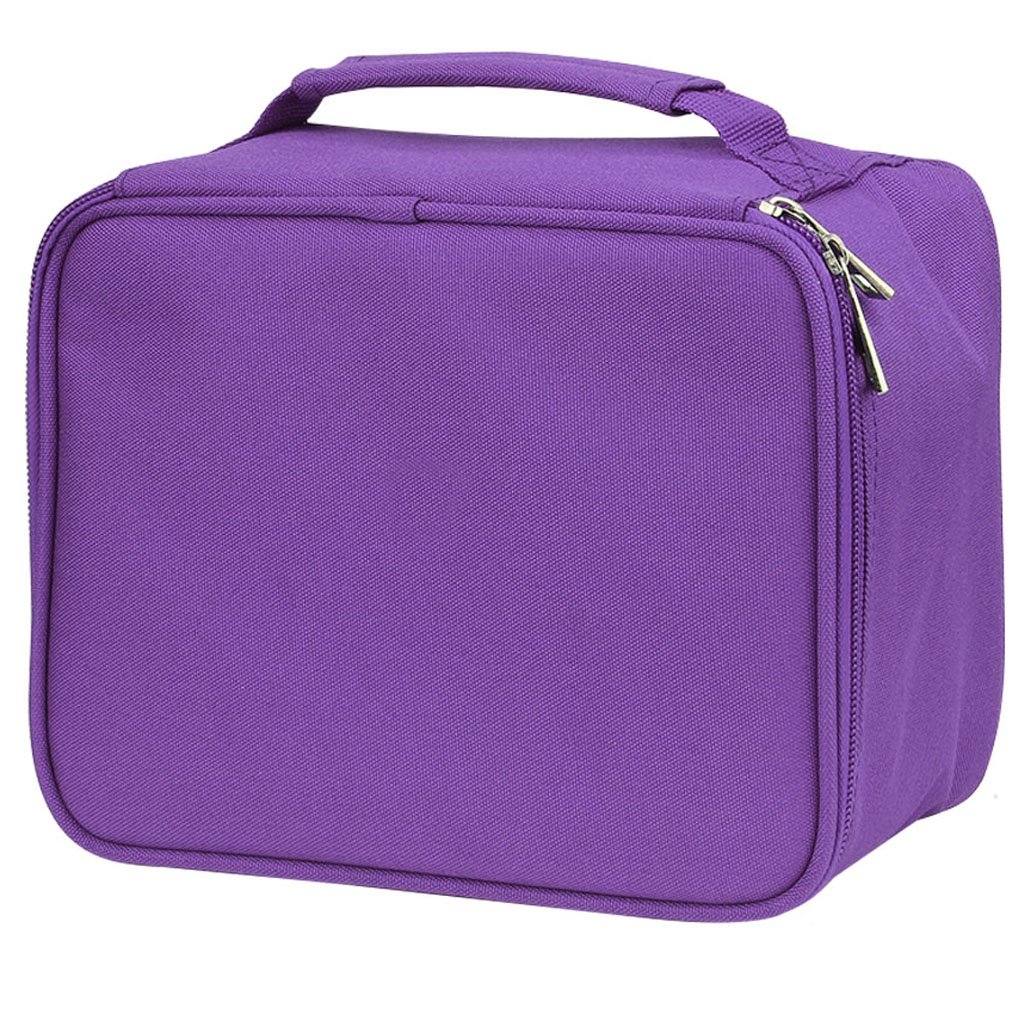 Porta Penne Tasca Matite da Colorare Custodia Organizzatore Borsa Cancelleria e Tasca con Cerniera Interna per Teenager Studenti e Artisti porpora