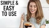 Zulay Kitchen Milk Frother Wand Ultra Fast Handheld Electric Whisk Black view 7