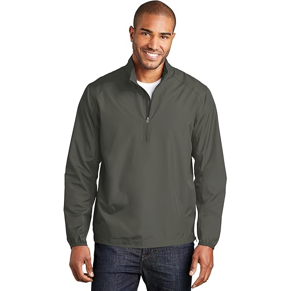 Port Authority Zephyr 1/2-Zip Pullover at Amazon Men's Clothing store