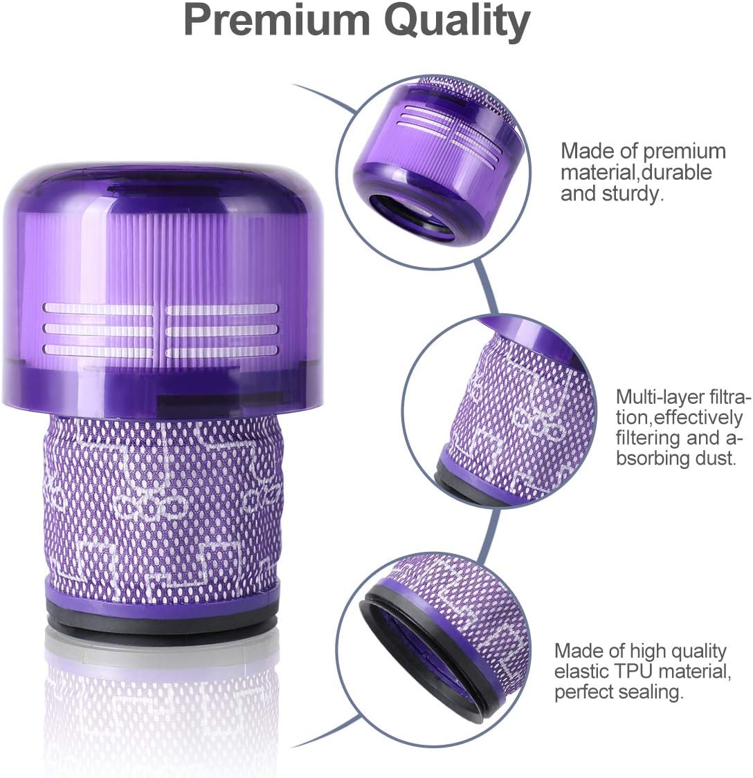 2x Replacement Filter for Dyson V11 SV14 Animal Plus Absolute Vacuum