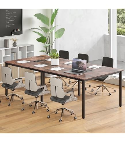 Amazon.com: Giantex 11 FT Conference Table with Charging Station