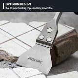 Firecore SDS Plus Floor Scraper 300x100mm Chisel Bits Adhesive Remover view 5