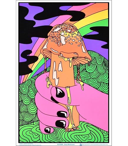 Amazon.com: Scorpio Posters Flaming Lovers - Classic Blacklight
