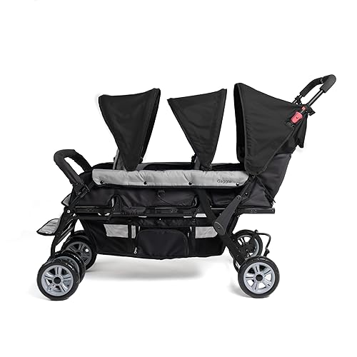 Foundations The Trio Sport Triple Tandem Stroller Gaggle