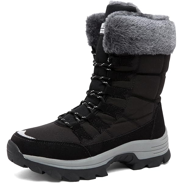 Cheap botte courte hiver femme Shop Bottes De Neige Pour Femmes Doubl es En Four