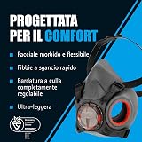 JSP Force8 Half Mask Small with PressToCheck P3 R D Filters (Sold Separately) view 3